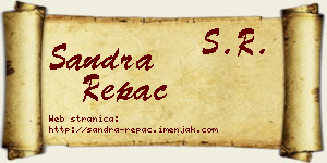 Sandra Repac vizit kartica